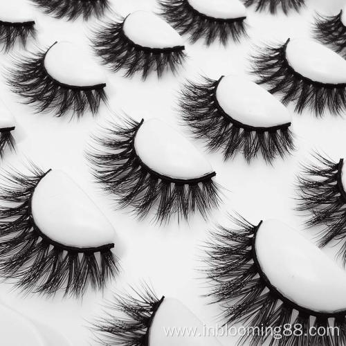 Layered Effect 100% Handmade 3D Strip False Eyelashes